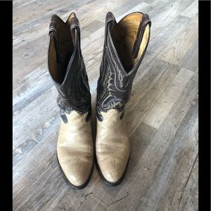 Tony Lama Cowboy Boots Size 8.5 EE